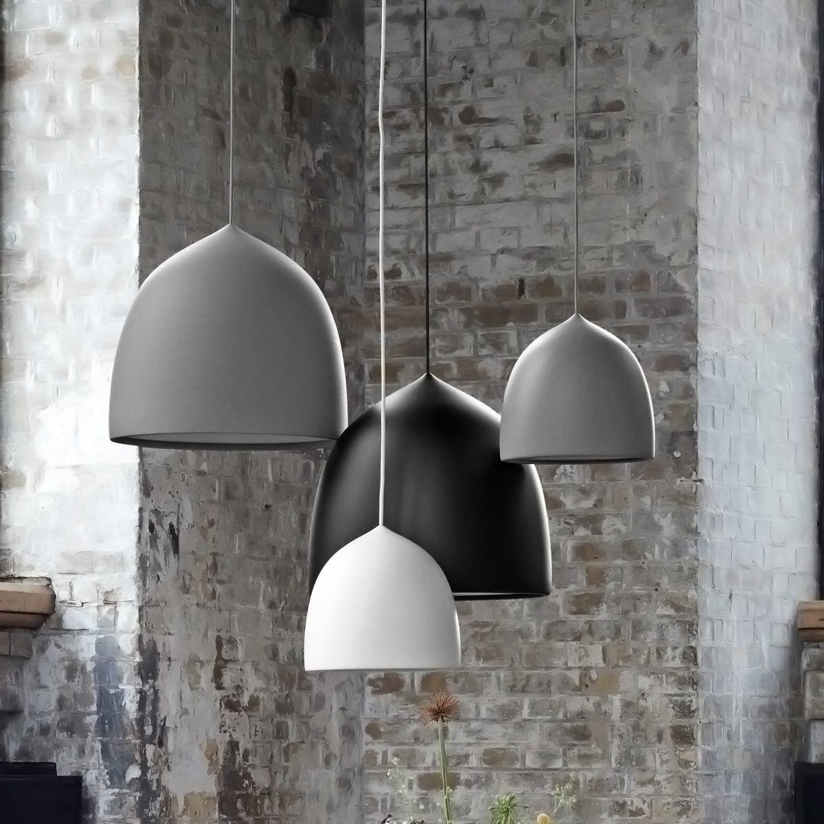 Candeeiro suspenso Nordic Suspence - Design minimalista e requintado