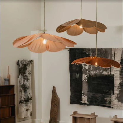 Lampada a sospensione a forma di fiore - Lampada di design con illuminazione d'atmosfera