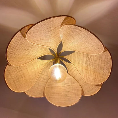 Lampada a sospensione a forma di fiore - Lampada di design con illuminazione d'atmosfera