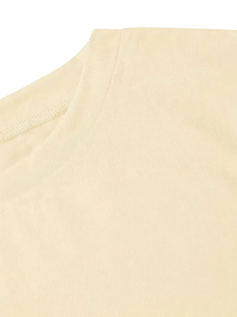 T-shirt with lotus flower print