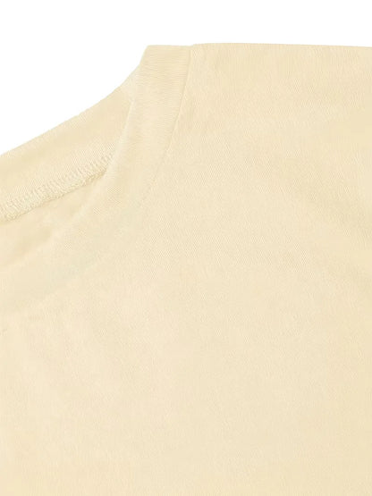 T-shirt with lotus flower print
