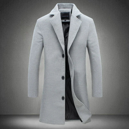 Herren-Parka-Jacke – Herbst und Frühling