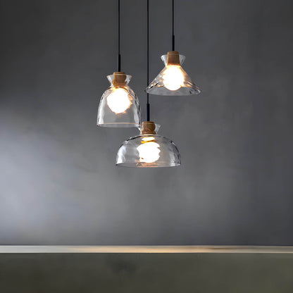 Candelabru de lux din sticlă, cu eleganță atemporală