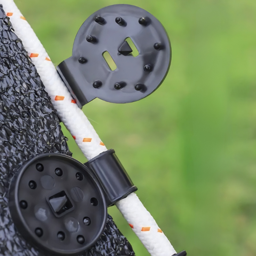 Mesh Hangers - Safe Shade, Seamless Style!