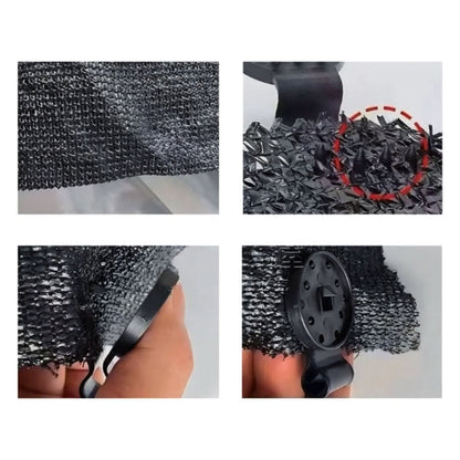 Mesh Hangers - Safe Shade, Seamless Style!