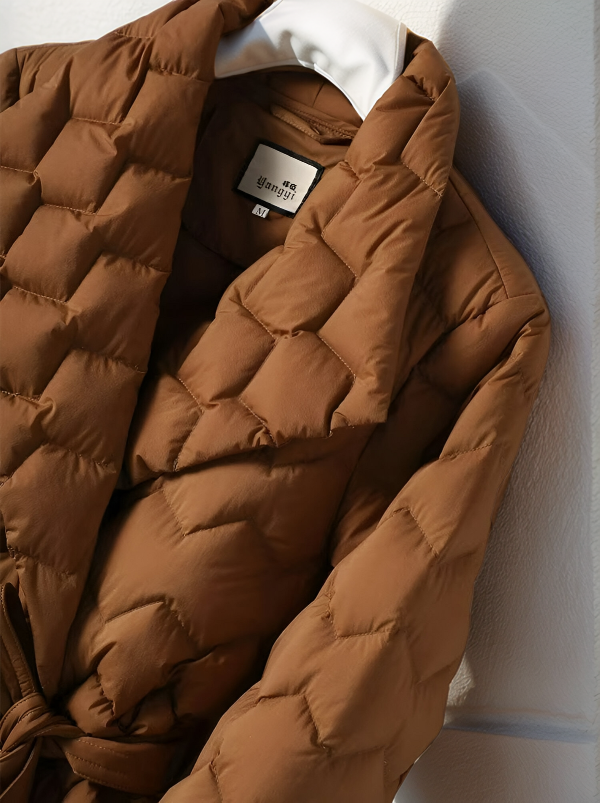 Sophie-gewatteerde jas – stijlvol, warm en elegant