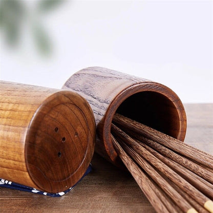 Houder voor teakhouten keukengerei - Stijlvol - Duurzaam - Functioneel