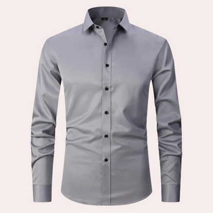 Rendy - Stretch Business Shirt with Long Sleeves for Men