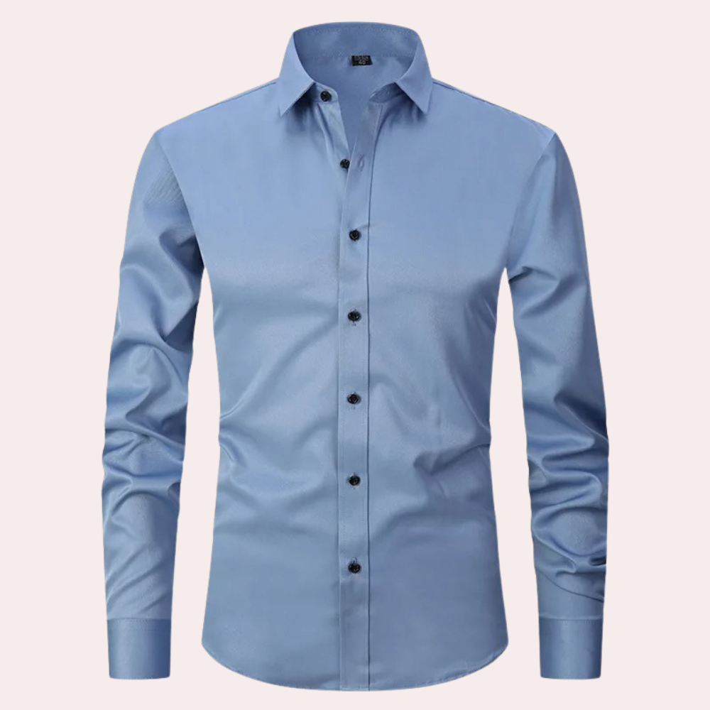 Rendy - Stretch Business Shirt with Long Sleeves for Men