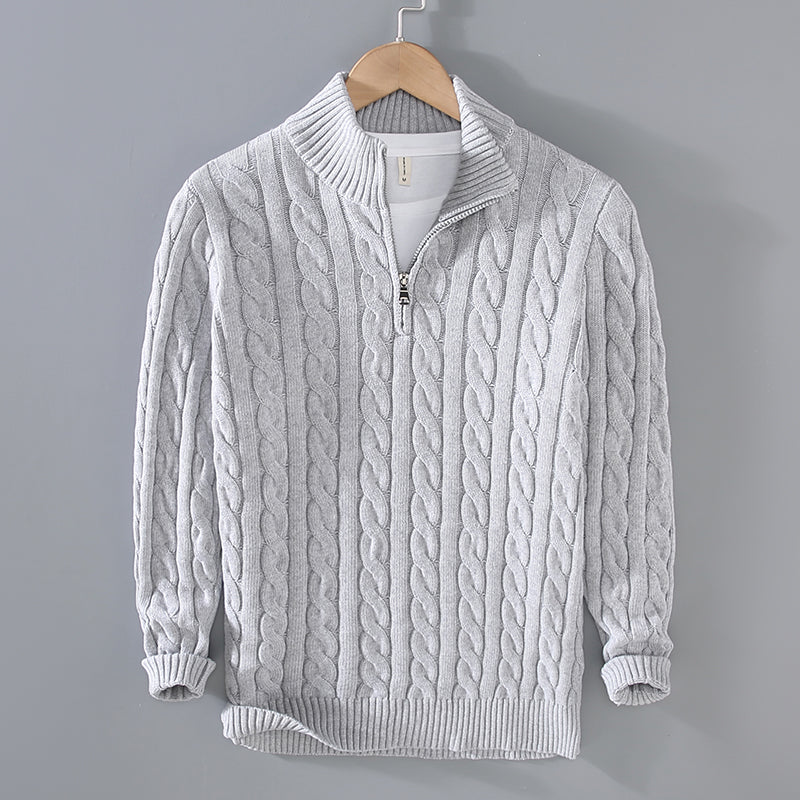 Maglione da uomo in maglia - Caldo e senza tempo