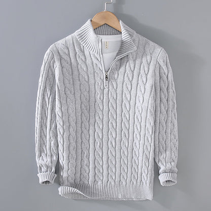 Maglione da uomo in maglia - Caldo e senza tempo