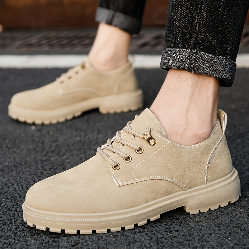 Thijs | Comfortable men's lace-up shoes in solid colour