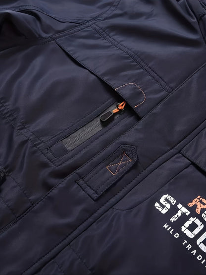 Thijs | Men's outdoor sports jacket with detachable hood