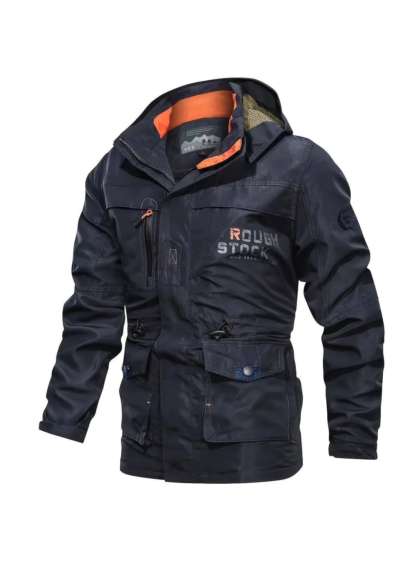 Thijs | Men's outdoor sports jacket with detachable hood