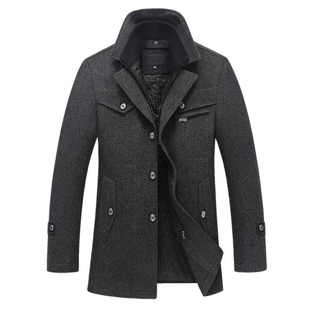 Thijs | Thick Winter Business Men's Coat