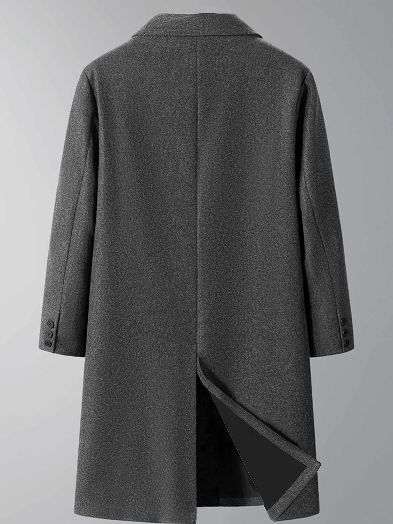 Thijs | Warm Men's Double Winter Coat with Pockets