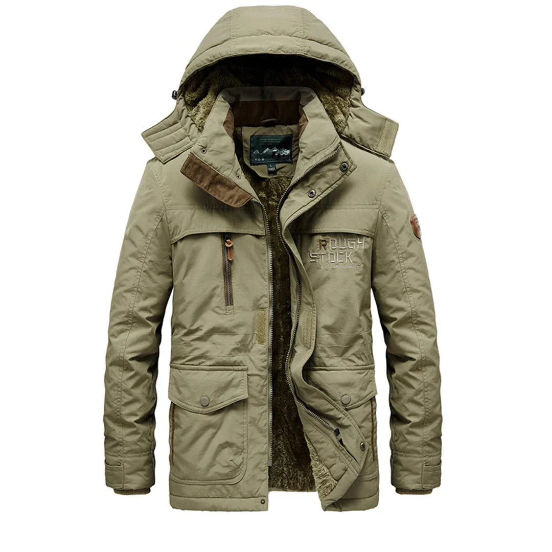 Stylish Winter Coat with Hood for Men