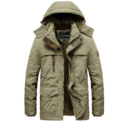 Stylish Winter Coat with Hood for Men