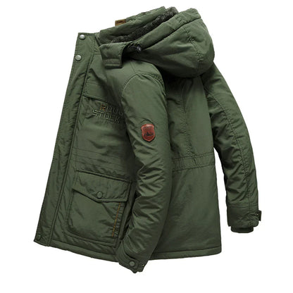 Stylish Winter Coat with Hood for Men