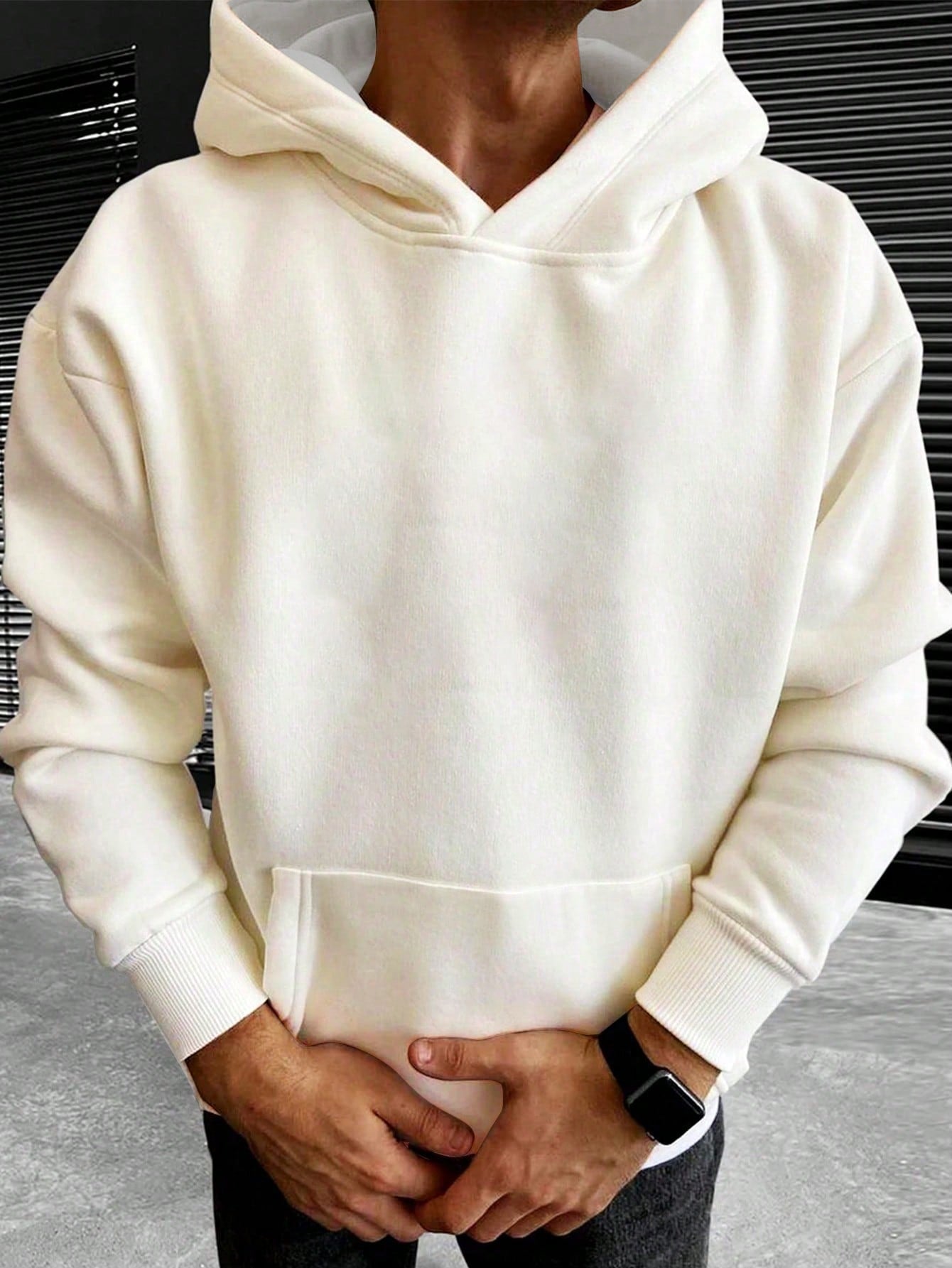 Tim | Plain Colour Men's Hoodie