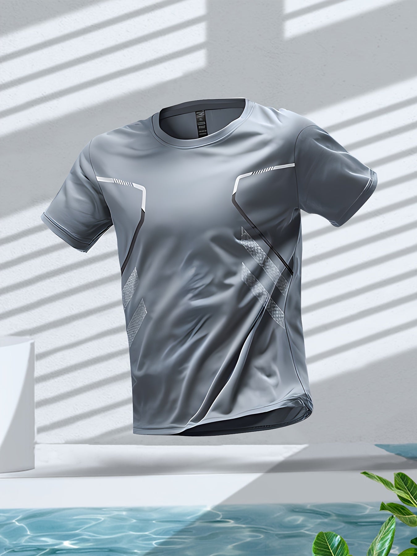 Tom | Colourful Men's Sports T-Shirt with Quick-Drying Short Sleeves