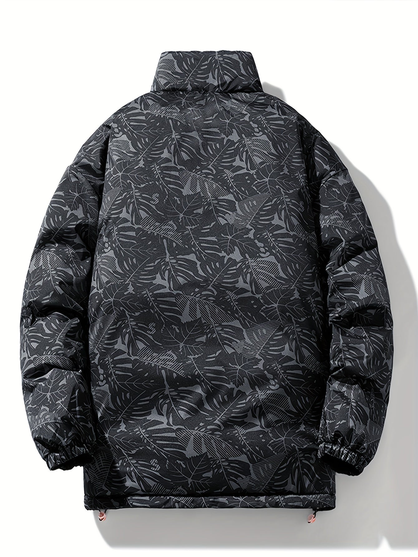 Tom | Reversible Thick Jacket with Stand-Up Collar and Long Sleeves