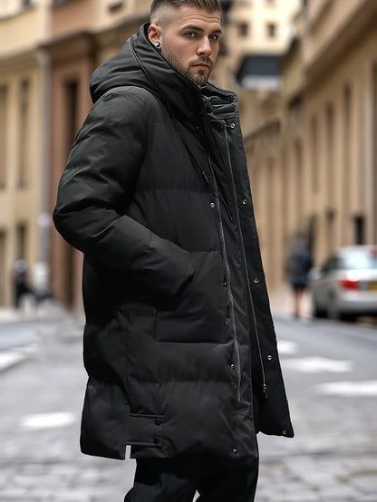 Tom | Warm winter parka with hood and pockets