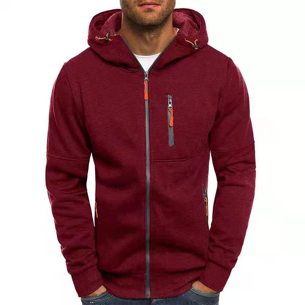 Tommy | Men's Wool Hoodie with Zip