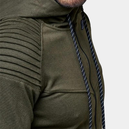 Lino - Casual tracksuit with hood for men