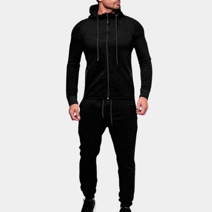Lino - Casual tracksuit with hood for men