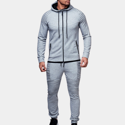 Lino - Casual tracksuit with hood for men