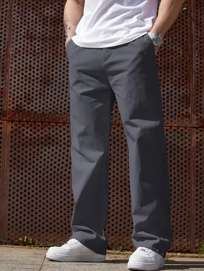 Trousers with Elastic Waistband
