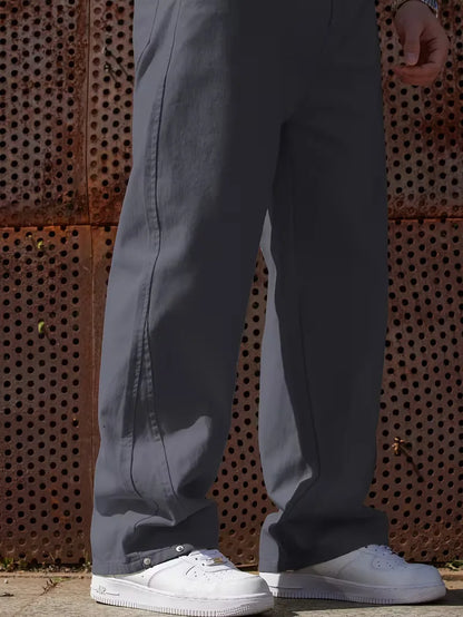 Trousers with Elastic Waistband