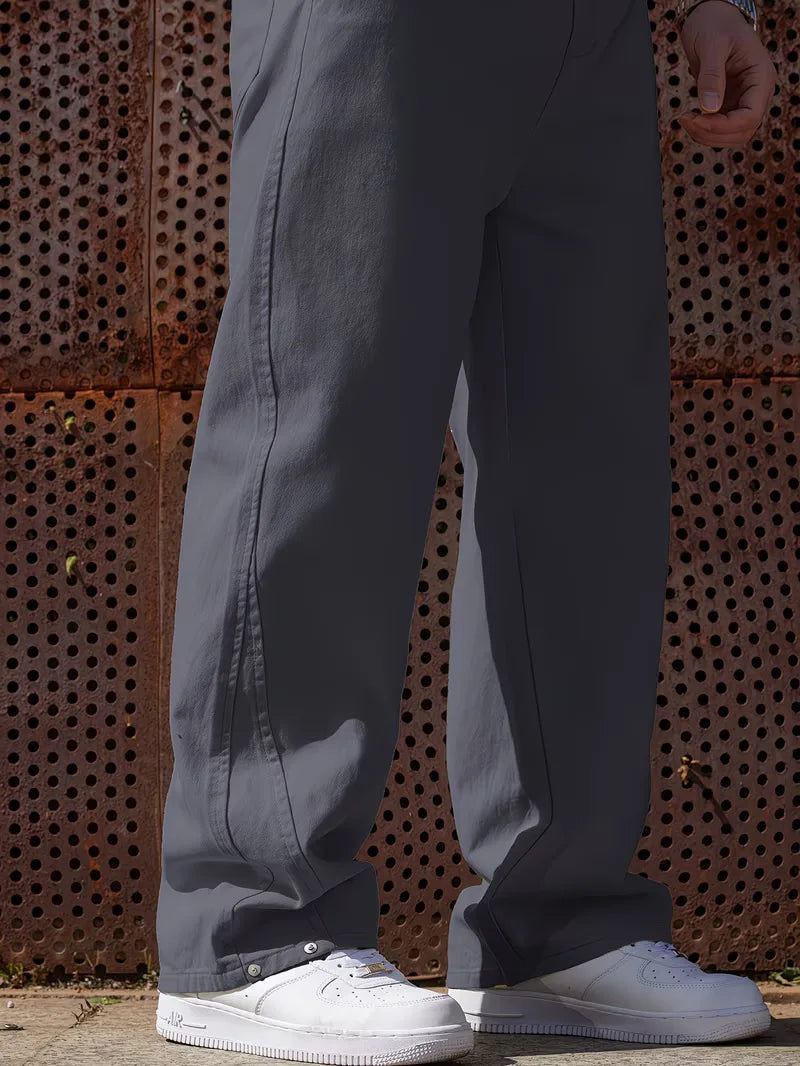 Trousers with Elastic Waistband