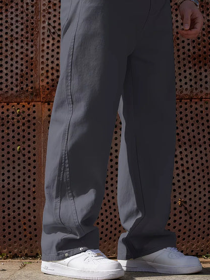Trousers with Elastic Waistband