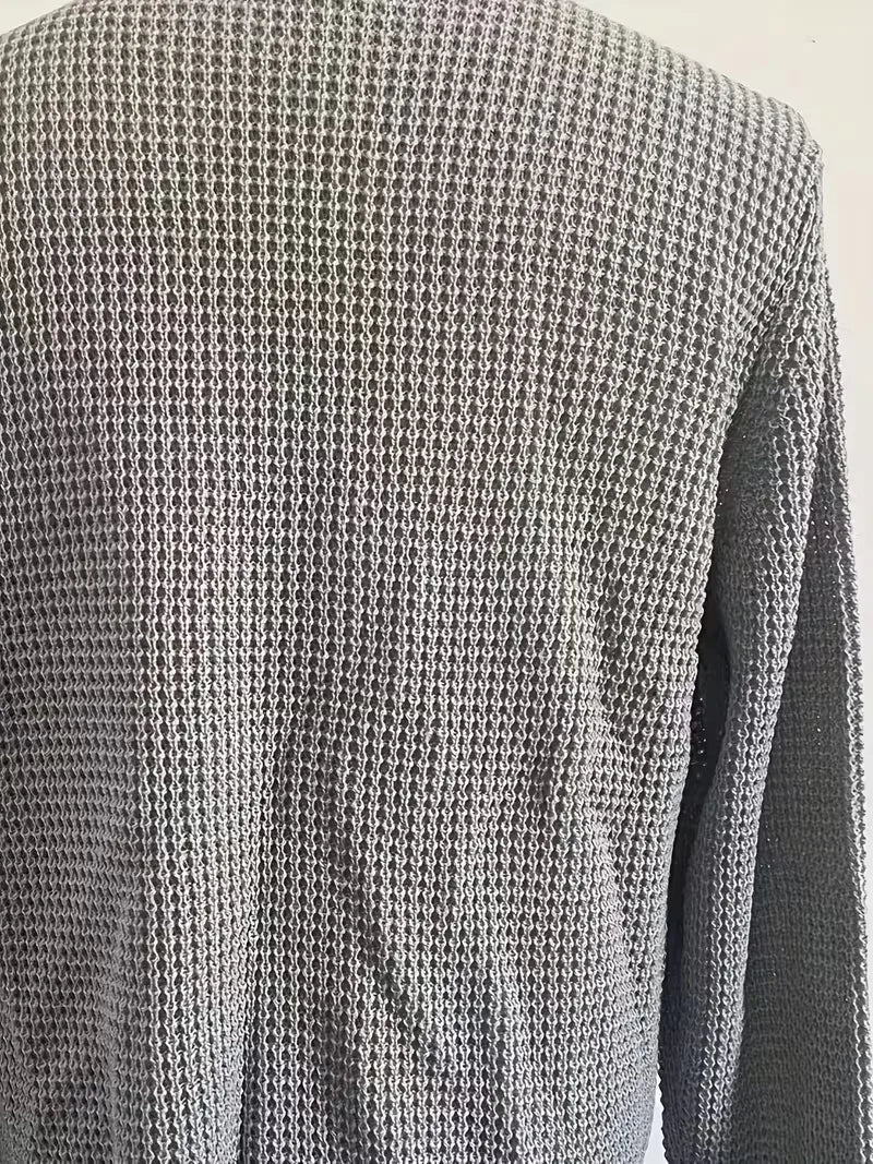 Pull à col rond et manches longues