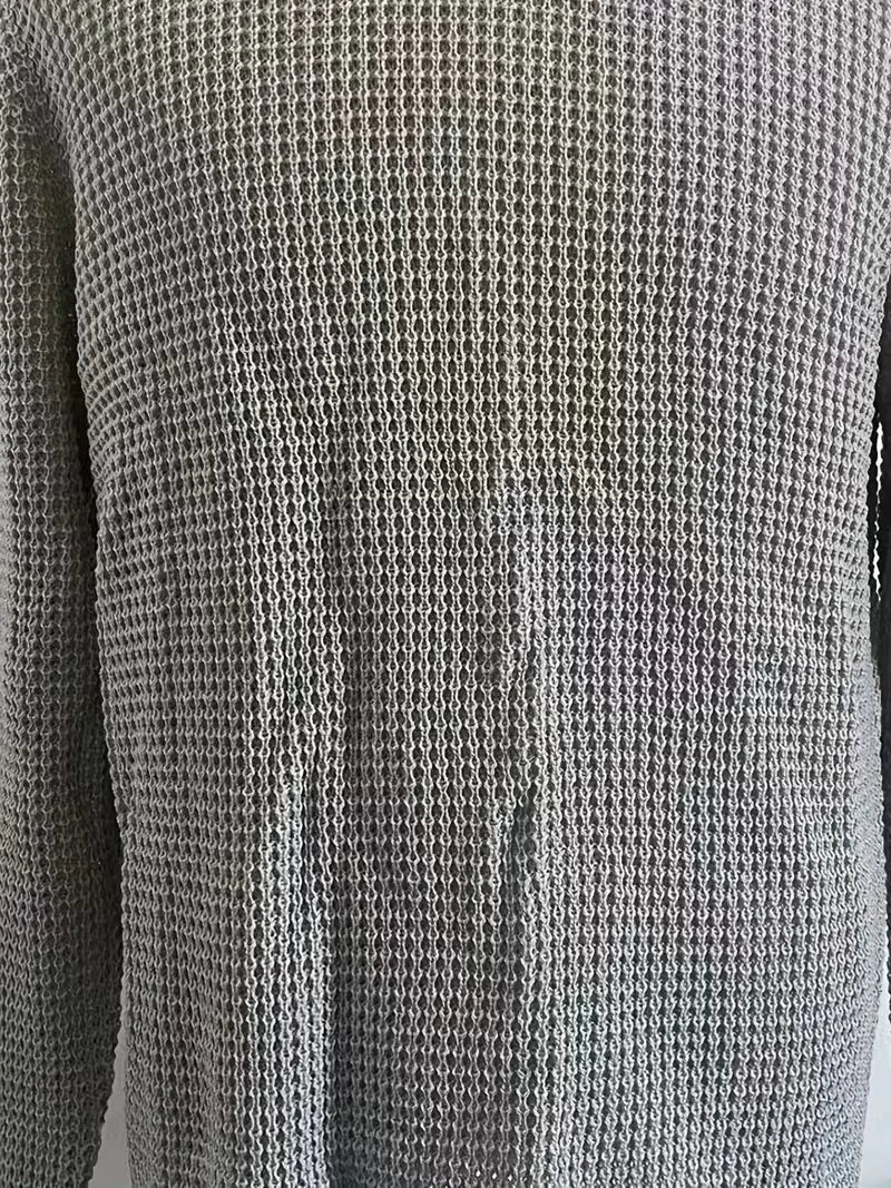 Pull à col rond et manches longues