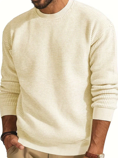 Pull à col rond et manches longues