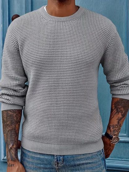 Pull à col rond et manches longues