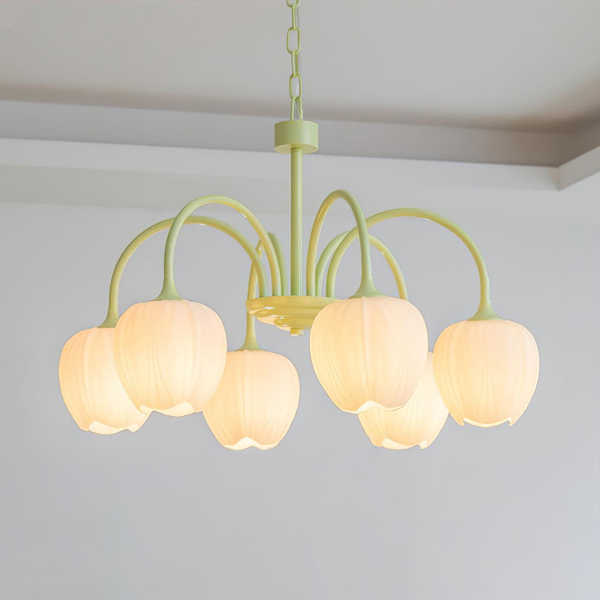 Полилей Tulip Elegante Matcha – луксозен и уютен дизайн