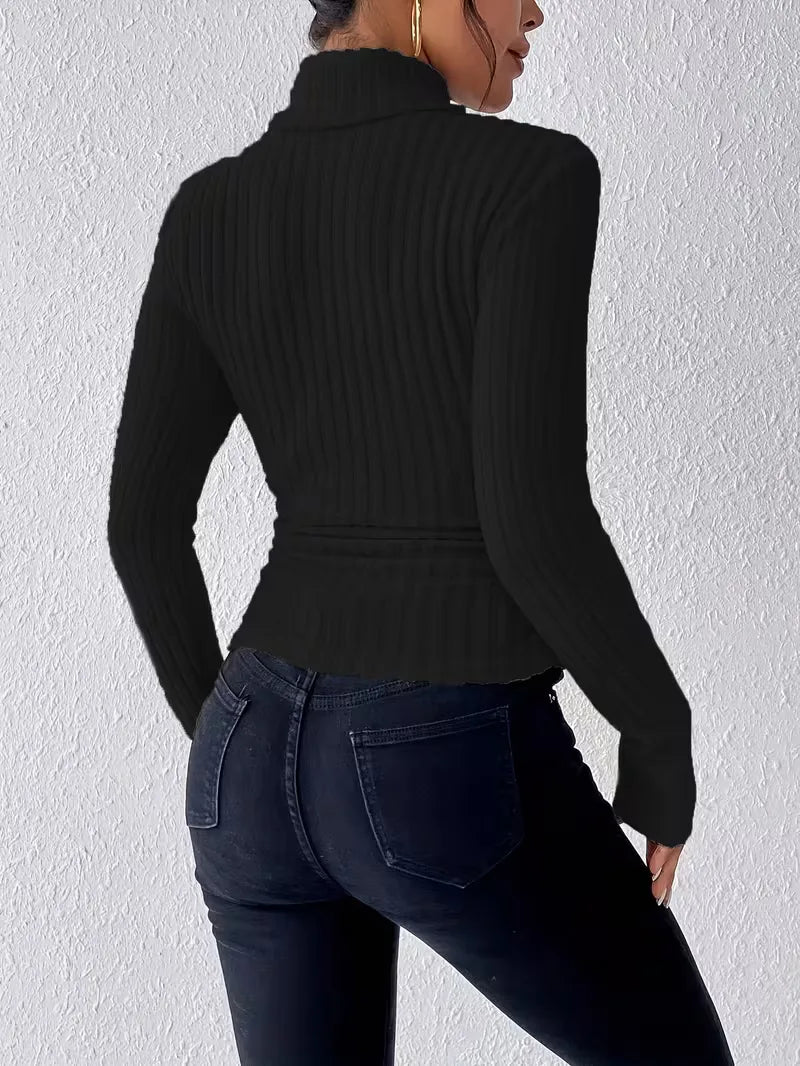Turtle Neck Jumper with Long Sleeves