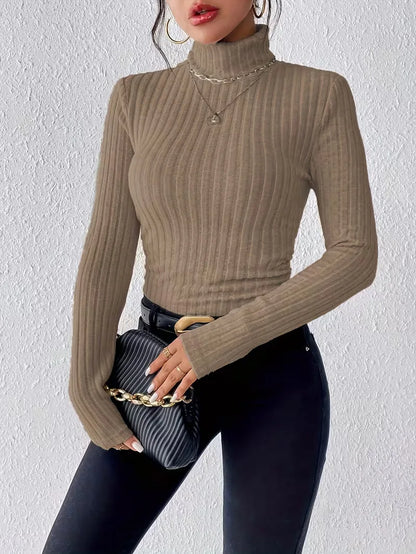Turtle Neck Jumper with Long Sleeves