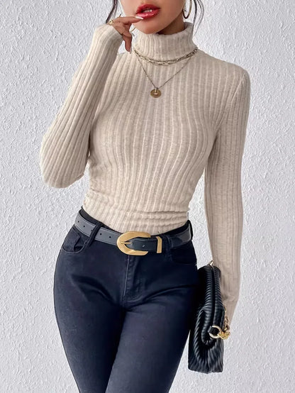 Turtle Neck Jumper with Long Sleeves