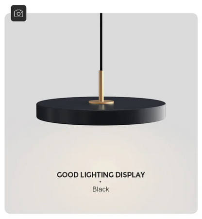 LED Pendant Light MetalGlow UFO - Modern & Energy Efficient