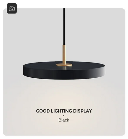 MetalGlow - UFO Metal LED Pendant Light