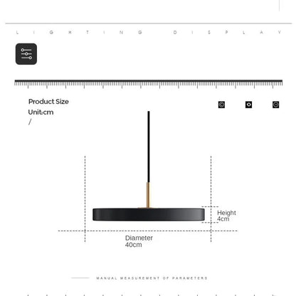 LED Pendant Light MetalGlow UFO - Modern & Energy Efficient
