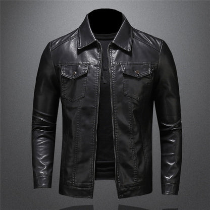 Leather jacket for men - Ideal for spring