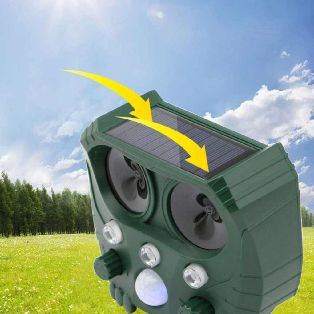 Ultrasonic Repellent for Cats, Dogs, Foxes, and Rats