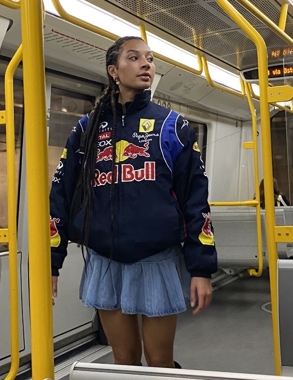 Veste de course unisexe avec col montant et fermeture éclair intégrale