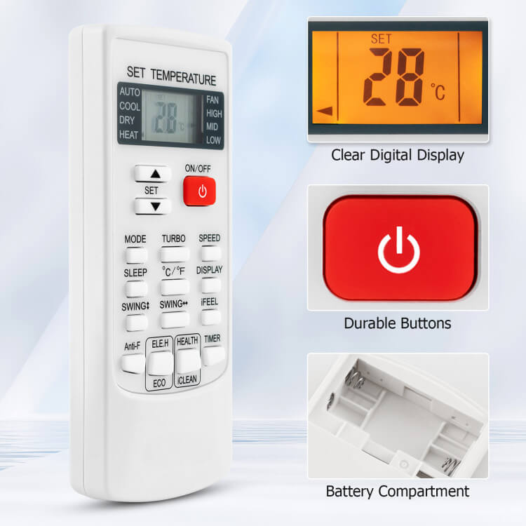 Universal Air Conditioning Remote Control Multi-Brand